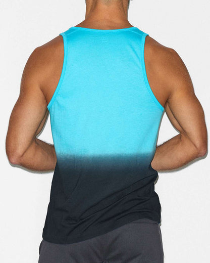 Dip Dye Relaxed Tank Storm Blue