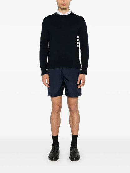 Thom Browne Men 4-Stripe Detail Sweater