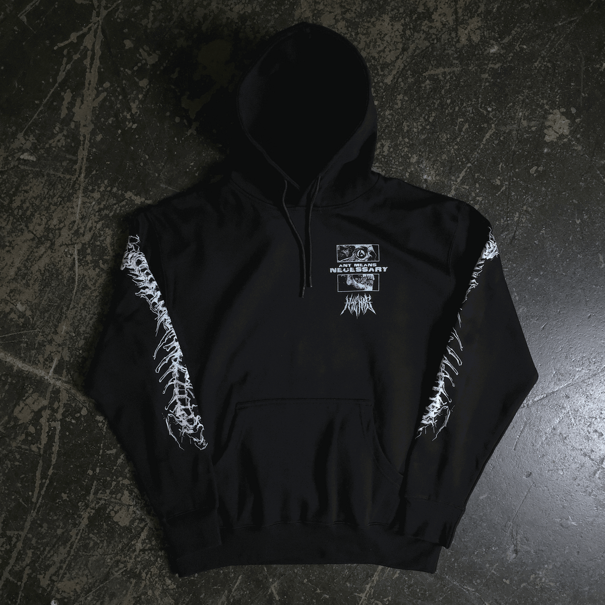 Are We Even Alive Pullover Hoodie Black
